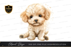 Adorable puppy clipart png Product Image 1