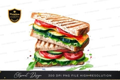 Delicious grilled vegetable sandwich Product Image 1
