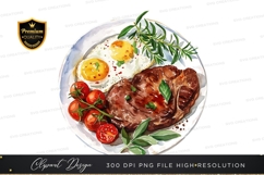 Gourmet steak and eggs Product Image 1