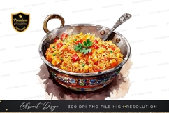 Delicious biryani dish Product Image 1
