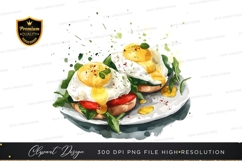 Delicious eggs benedict Product Image 1