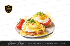 Delicious eggs benedict Product Image 1