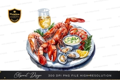 Seafood delight clipart png Product Image 1