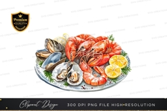Seafood platter clipart png Product Image 1