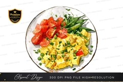 Vibrant breakfast plate Product Image 1