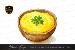 Creamy potato mash clipart png Product Image 1
