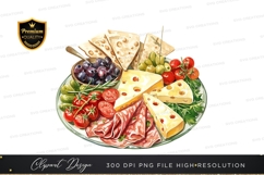 Gourmet cheese and charcuterie platter Product Image 1