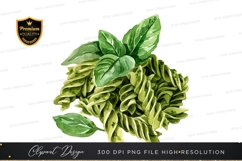 Fresh basil leaves clipart png Product Image 1