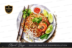 Delicious pad thai dish Product Image 1