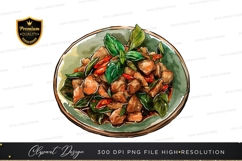 Stir-fried chicken with vegetables Product Image 1