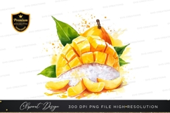 Vibrant mango illustration Product Image 1