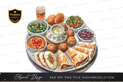 Delicious middle eastern meal Product Image 1