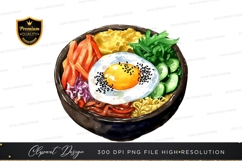 Delicious bibimbap dish Product Image 1