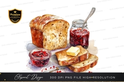 Breakfast spread clipart png Product Image 1