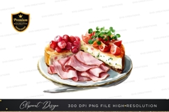 Gourmet sandwich clipart png Product Image 1