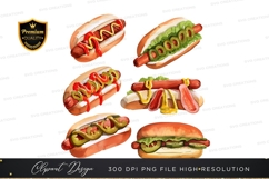Hot dog clipart png Product Image 1