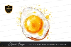 Fried egg clipart png Product Image 1