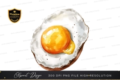 Fried egg clipart png Product Image 1