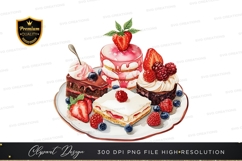 Delightful desserts clipart png Product Image 1
