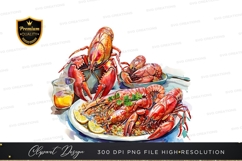 Seafood delight clipart png Product Image 1