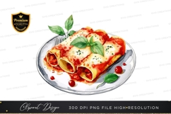 Delicious cannelloni with tomato sauce Product Image 1