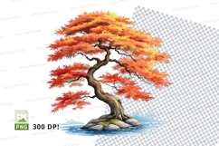 Autumn tree clipart png Product Image 1