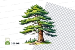 Pine tree clipart png Product Image 1