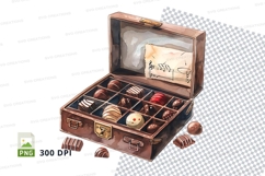 Chocolate box mockup Product Image 1