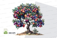 Fruit tree clipart png Product Image 1