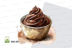Chocolate dessert in a bowl mockup Product Image 1