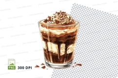Chocolate milkshake mockup Product Image 1