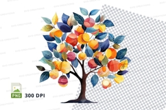 Fruit tree clipart png Product Image 1