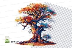 Abstract tree clipart png Product Image 1