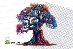 Abstract tree clipart png Product Image 1