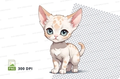 Cute kitten clipart png Product Image 1