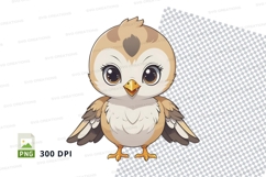 Cute owl clipart png Product Image 1