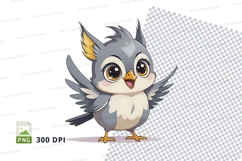 Cartoon owl clipart png Product Image 1