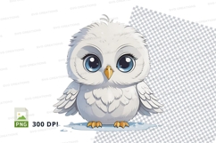 Cartoon owl clipart png Product Image 1