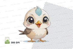 Cartoon bird clipart png Product Image 1