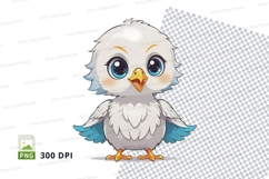 Cartoon bird clipart png Product Image 1