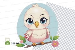 Cute cartoon owl clipart png Product Image 1