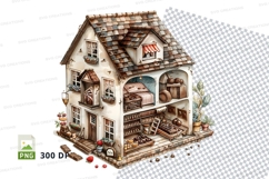 Dollhouse clipart png Product Image 1