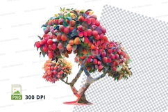 Fruit tree clipart png Product Image 1
