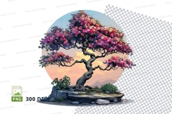 Bonsai tree clipart png Product Image 1