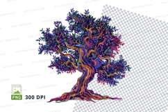 Abstract tree clipart png Product Image 1