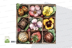 Flower and insect clipart set Product Image 1