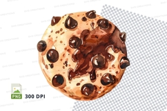 Chocolate chip cookie mockup Product Image 1