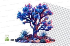 3d joshua tree clipart png Product Image 1