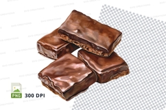 Chocolate bar clipart png Product Image 1