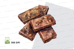 Chocolate bar clipart png Product Image 1